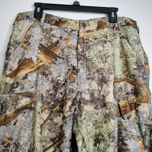 Kings Shadow Camo Hunting Camouflage Cargo Pants Sz 36 - Picture 2 of 15